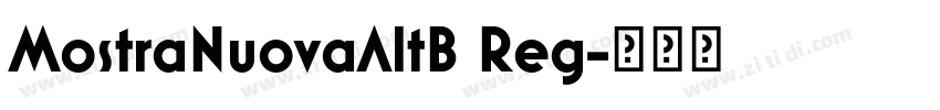 MostraNuovaAltB Reg字体转换